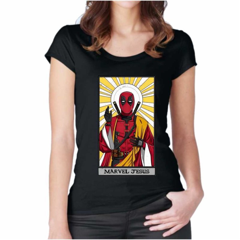 Maglietta Donna Marvel Jesus Colore Bianco Dimensione S E8 Shop