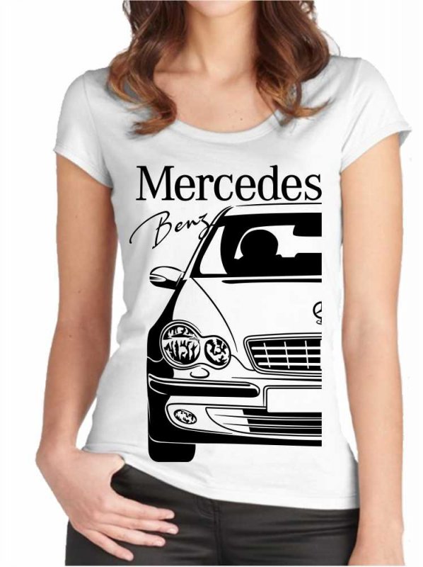 Mercedes C W203 Dámske Tričko