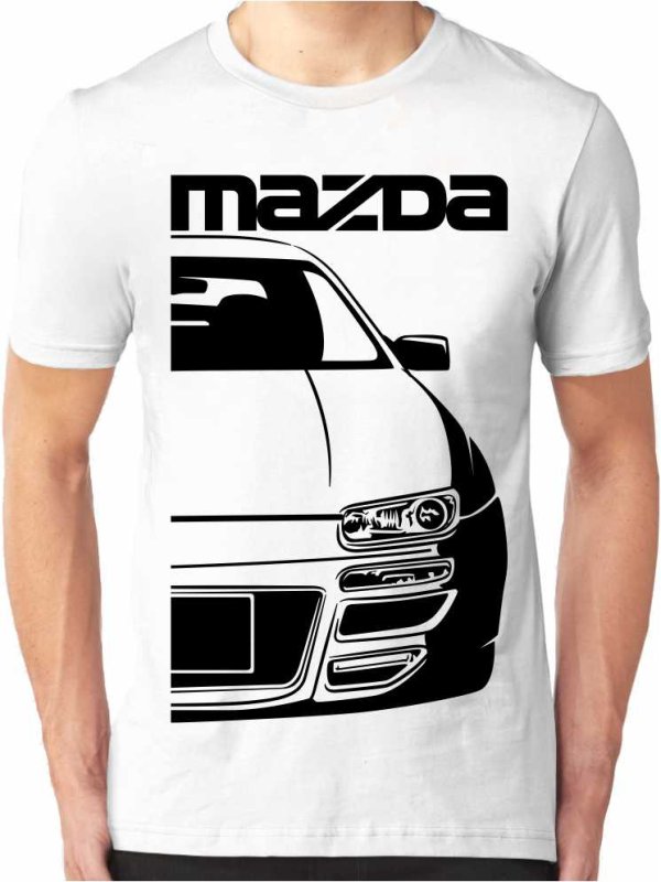Mazda 323 Lantis BTCC Mannen T-shirt