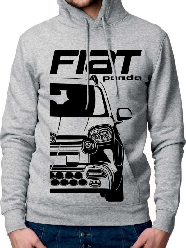 Fiat Panda Cross Mk4 Herren Sweatshirt