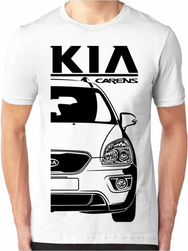 Kia Carens 2 Facelift Vyriški marškinėliai