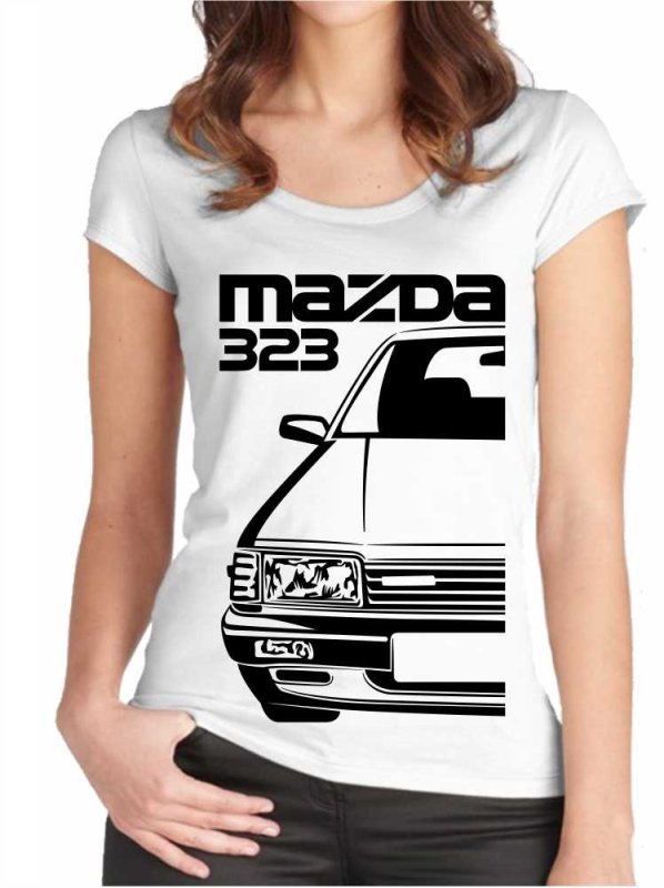 Mazda 323 Gen3 Moteriški marškinėliai