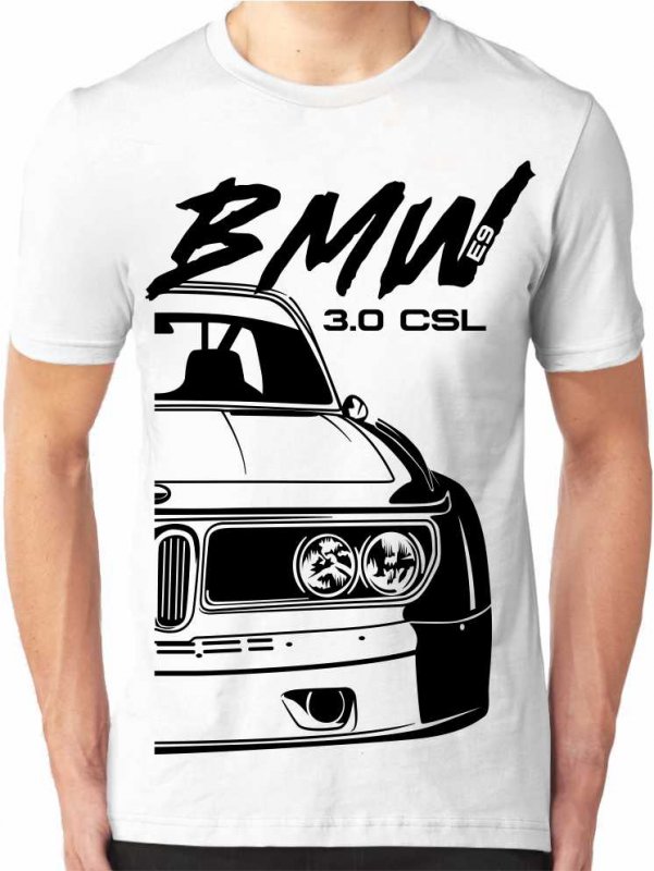 BMW E9 3.0 CSL Heren T-shirt