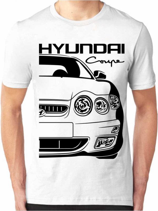 Hyundai Coupe 1 RD2 Pistes Herren T-Shirt