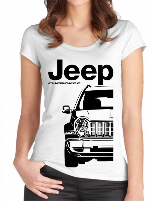 Jeep Cherokee 3 KJ Dames T-shirt