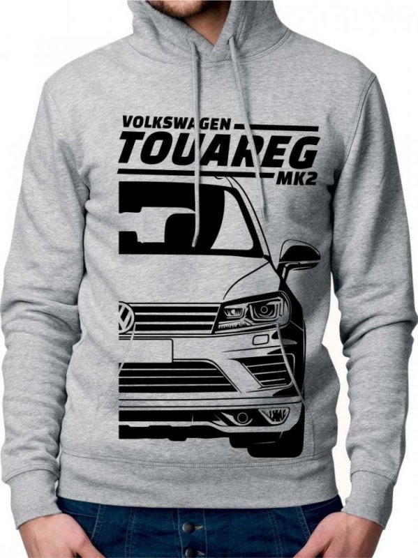 Sweat-shirt pour homme VW Touareg Mk2 Facelift