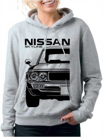 Nissan Skyline GT-R 2 Női Kapucnis Pulóver