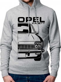 Opel Kadett C Moški Pulover s Kapuco