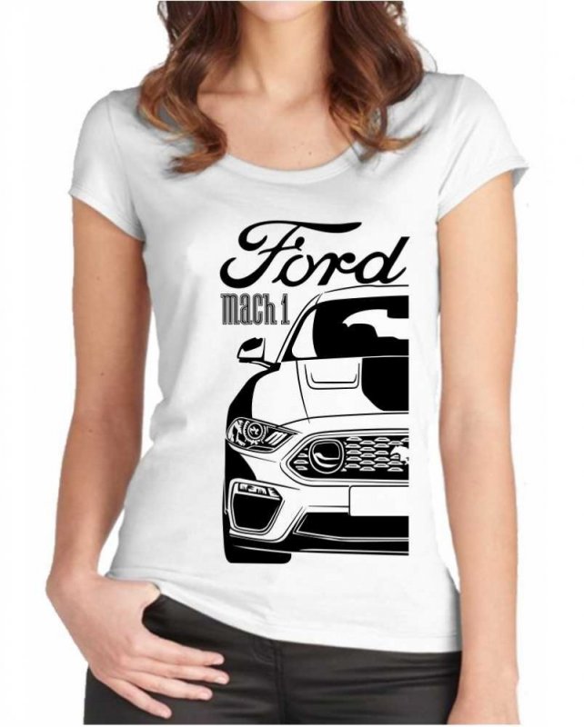 Ford Mustang 6 Mach 1 Sieviešu T-krekls