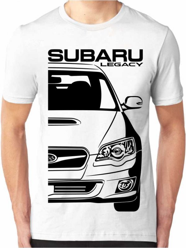 Subaru Legacy 5 Mannen T-shirt