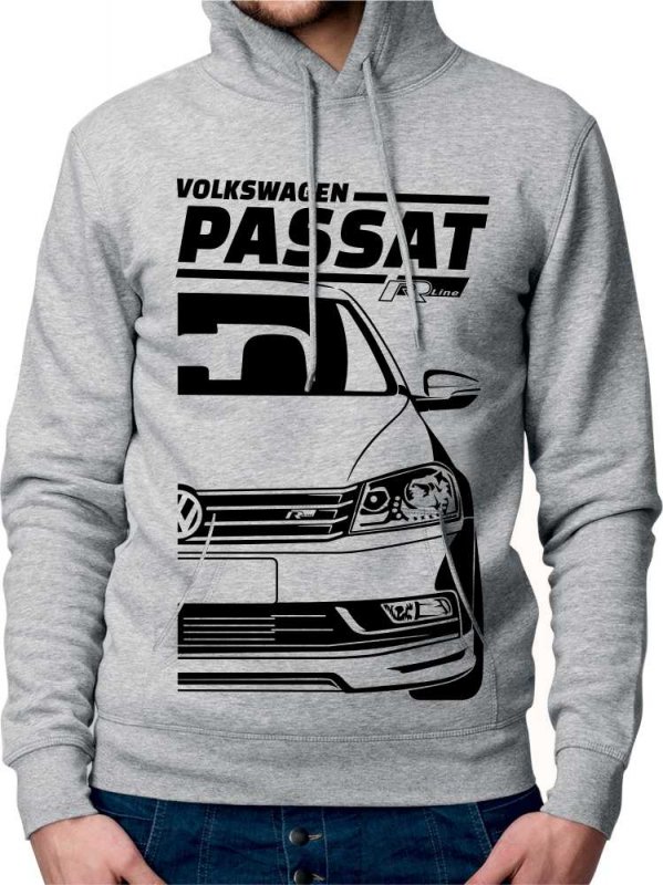 VW Passat B7 R-Line Moški Pulover s Kapuco