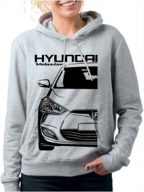 Hyundai Veloster Női Kapucnis Pulóver