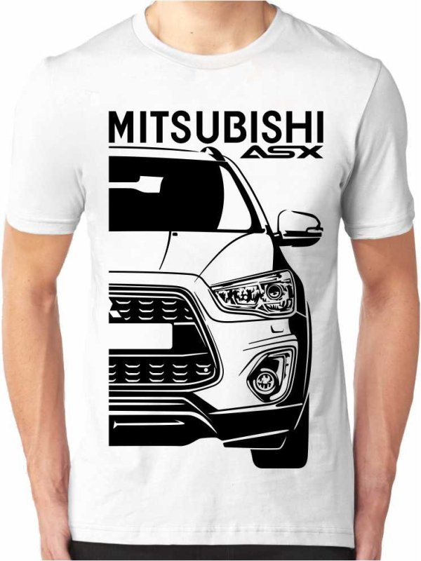 Mitsubishi ASX 1 Facelift 2015 Mannen T-shirt