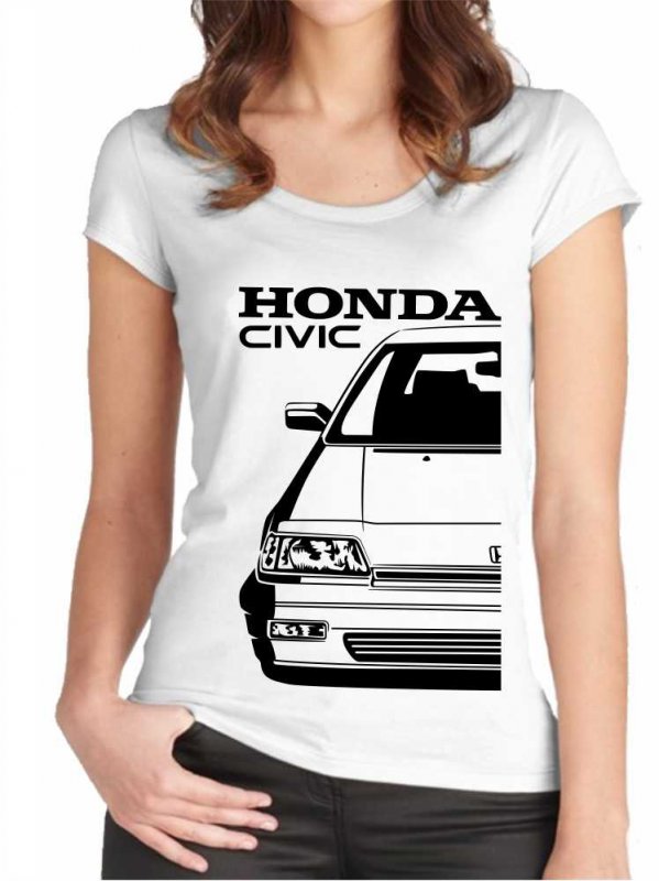 Honda Civic 3G Si Moteriški marškinėliai