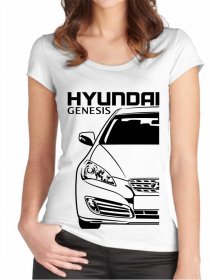 Hyundai Genesis 2013 Damen T-Shirt