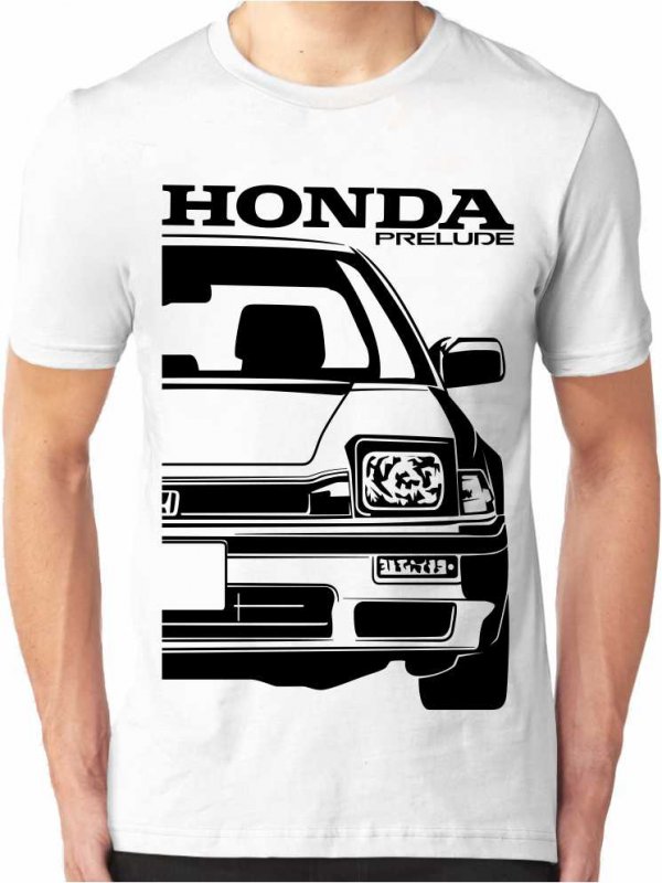 Honda Prelude 2G Vyriški marškinėliai