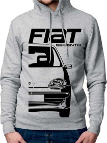 Fiat Seicento Herren Sweatshirt