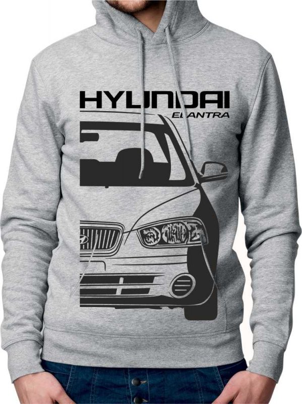 Hyundai Elantra 3 Moški Pulover s Kapuco