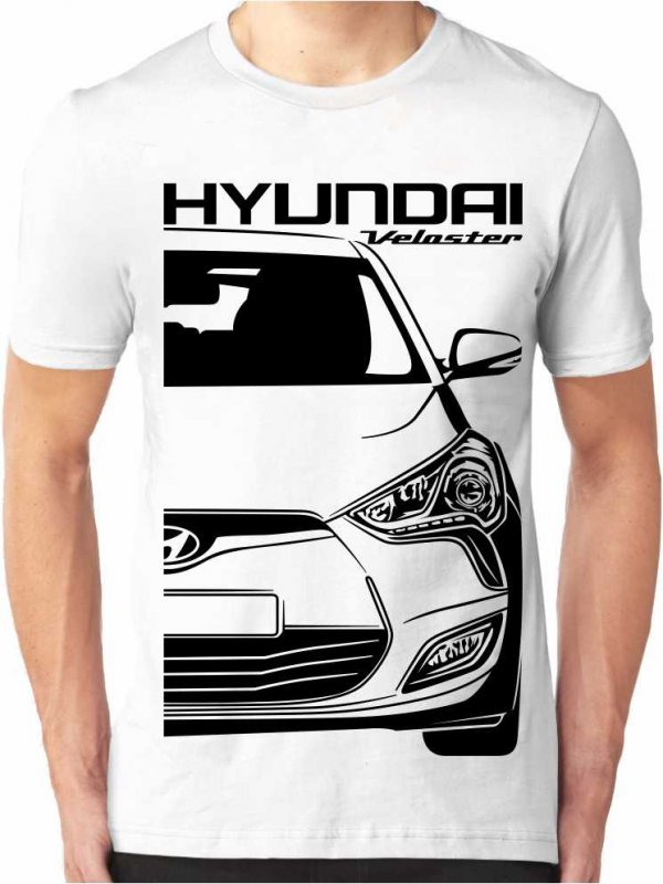 Hyundai Veloster Mannen T-shirt
