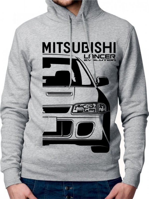 Mitsubishi Lancer Evo II Heren Sweatshirt