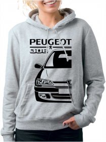 Peugeot 306 Facelift 1997 Damen Sweatshirt
