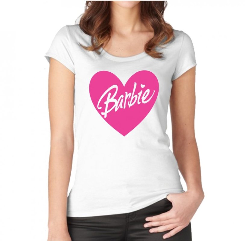Barbie Big Heart Дамска тениска