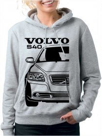 Volvo S40 2 Facelift Ženski Pulover s Kapuco