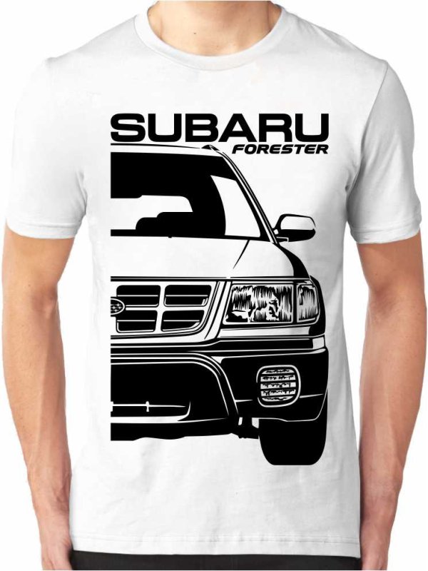 Subaru Forester 1 Vīriešu T-krekls
