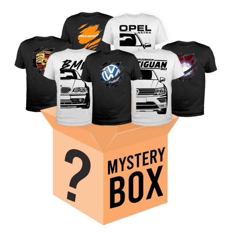 4-12 Enfants Mystery Box T-shirt pour enfants