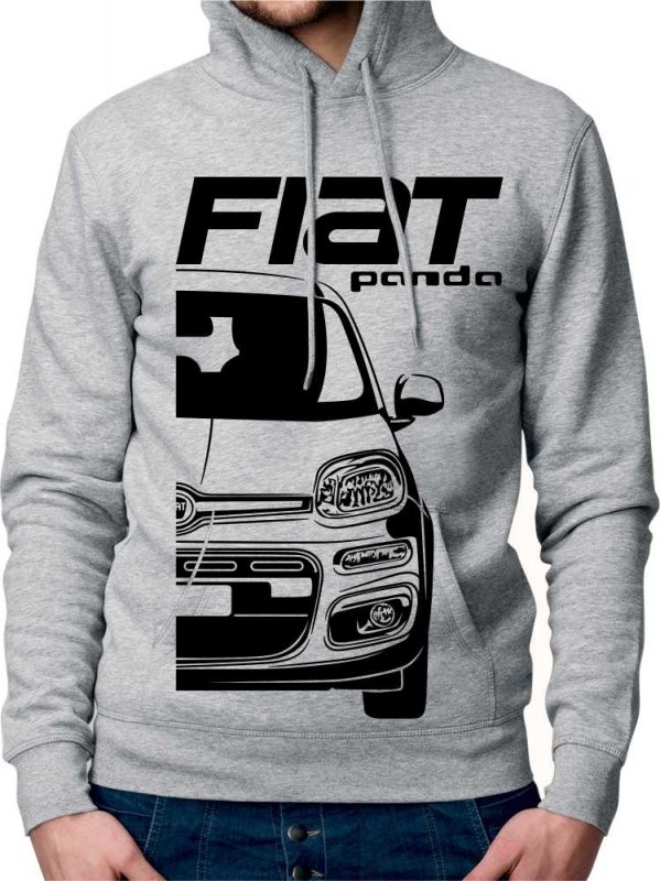 Fiat Panda Mk4 Herren Sweatshirt