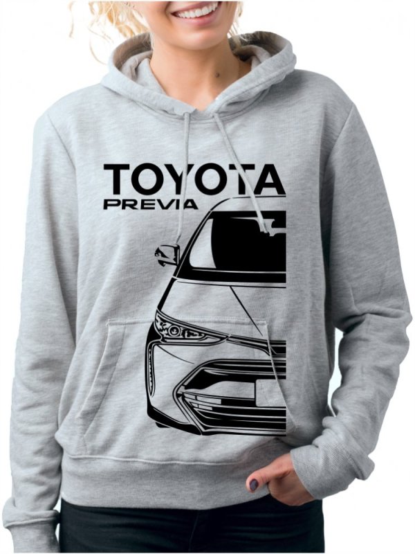 Toyota Previa 3 Facelift Ženski Pulover s Kapuco