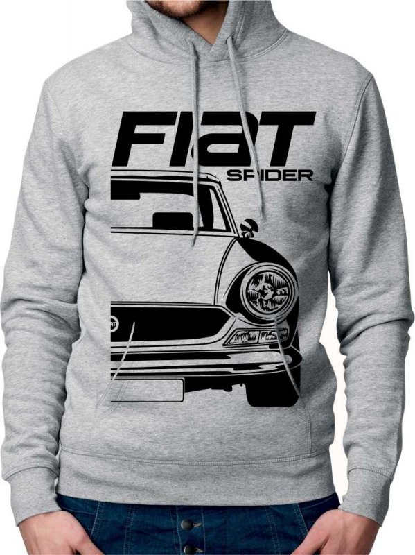 Fiat 124 Spider Classic Heren Sweatshirt