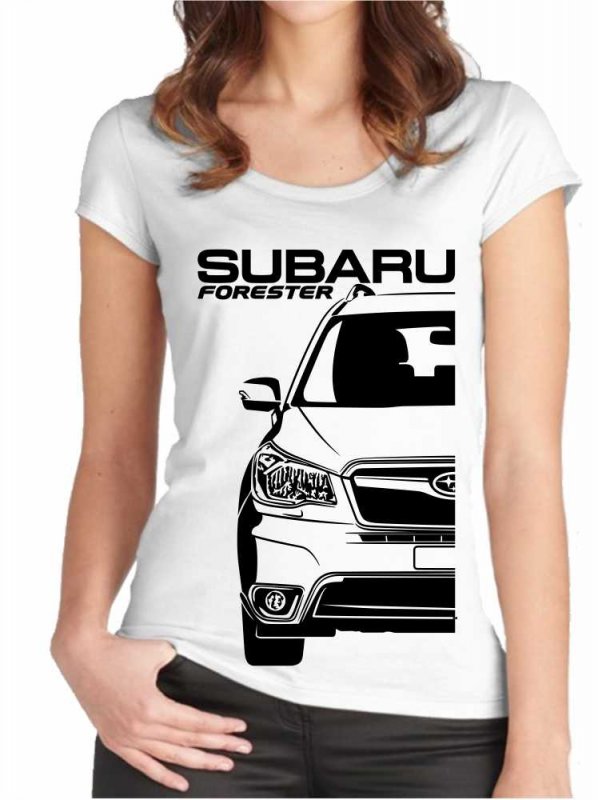 Subaru Forester 4 Дамска тениска