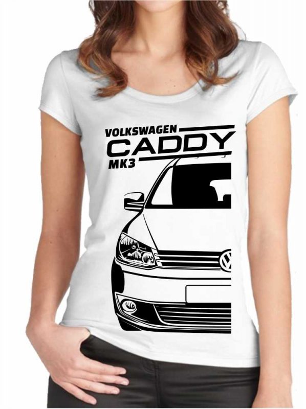 VW Caddy Mk3 Facelift 2015 Dames T-shirt
