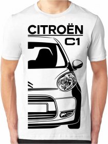 T-Shirt pour hommes Citroën C1 Facelift 2009