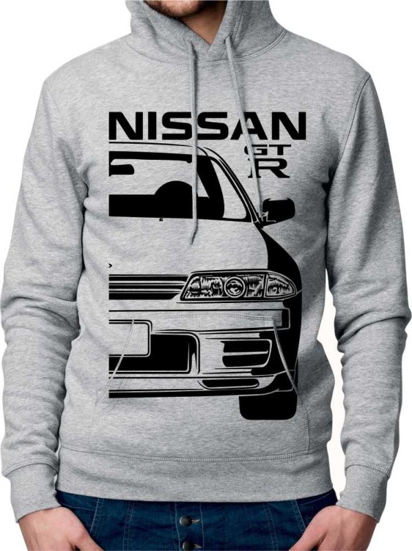 Nissan Skyline GT-R 3 Moški Pulover s Kapuco