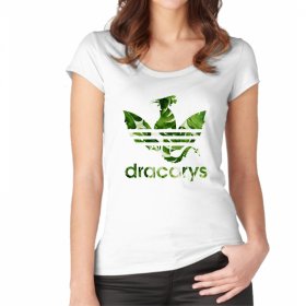 Dracarys Green Дамска тениска