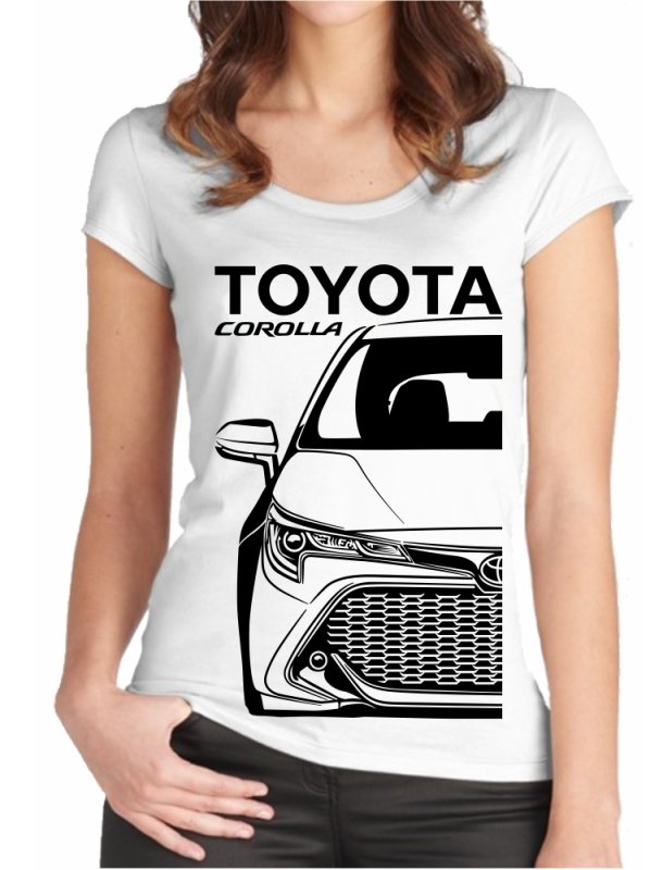 Toyota Corolla 12 Facelift Moteriški marškinėliai