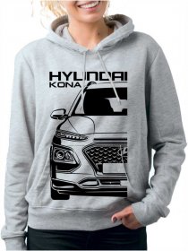 Hyundai Kona Női Kapucnis Pulóver