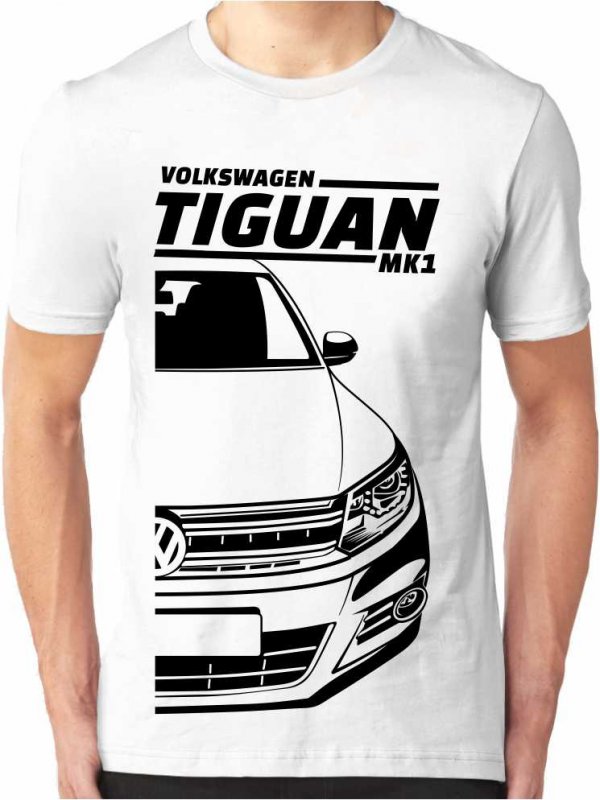 VW Tiguan Mk1 Facelift Koszulka męska