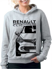 Renault Clio 4 Női Kapucnis Pulóver