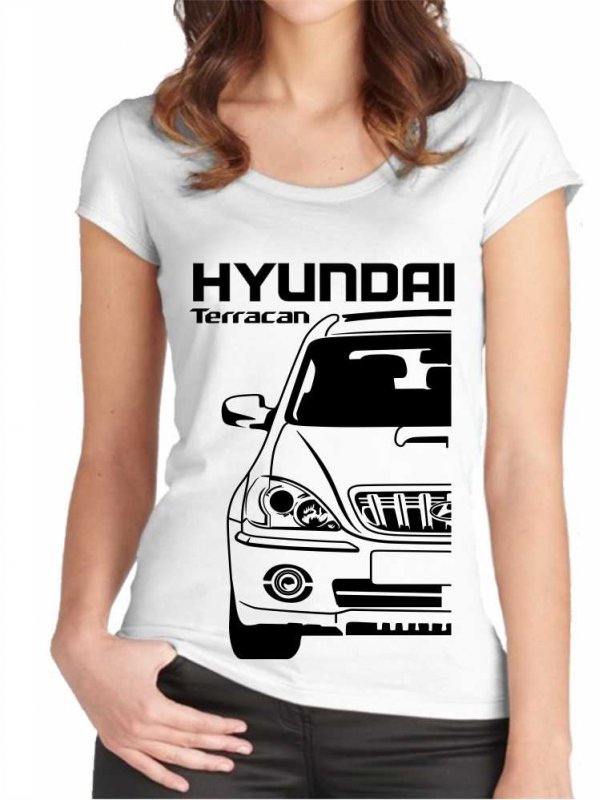 Hyundai Terracan 2003 Vrouwen T-shirt