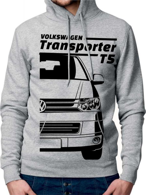 Sweat-shirt pour homme VW Transporter T5 Facelift