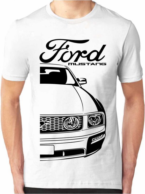 Ford Mustang 5 Mannen T-shirt