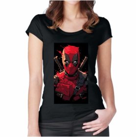 Tricou Femei Deadpool blood