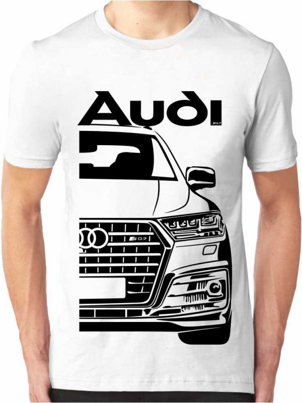 3XL -50% Audi SQ7 Moška Majica