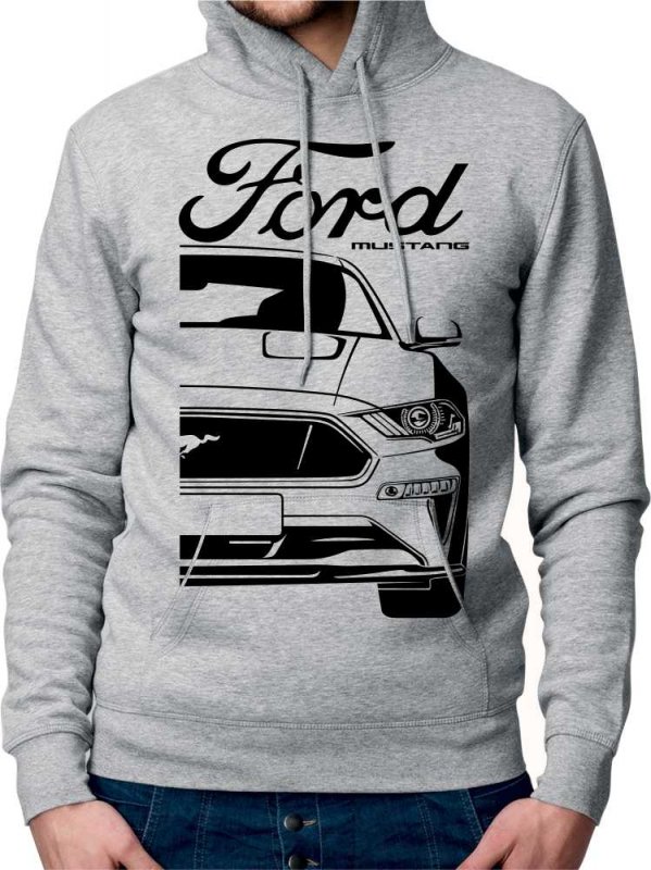 Sweat-shirt pour homme Ford Mustang 6gen