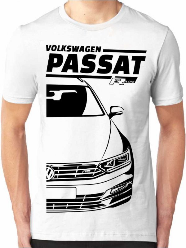 VW Passat B8 R-Line Pánske Tričko