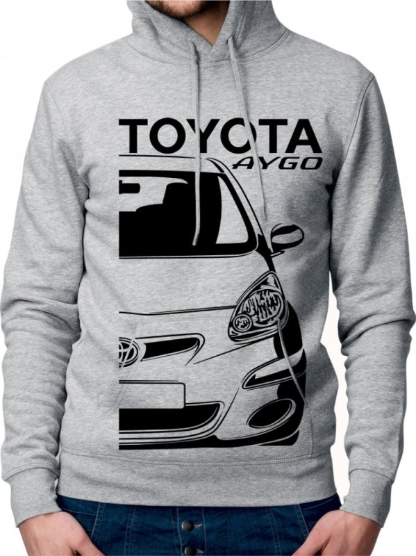 Toyota Aygo Facelift 1 Moški Pulover s Kapuco
