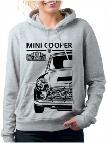 Classic Mini Cooper S Rally Monte Carlo Ženski Pulover s Kapuco
